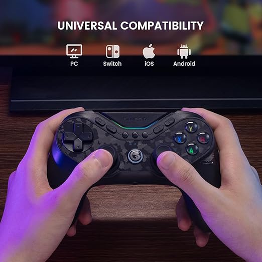 GameSir Tarantula Pro Wireless Controller – TMR Joysticks, Hall Effect Triggers, NFC, Gyro, 9 Mappable Buttons for Switch/PC/iOS/Android