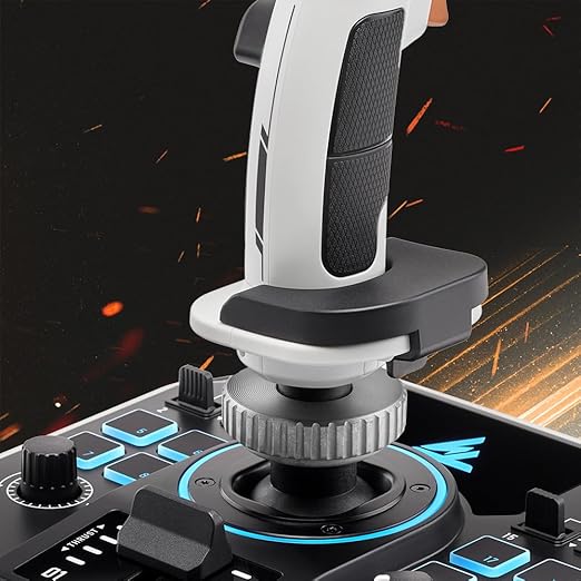 Thrustmaster Sol-R1 Flight Joystick, Hall Effect Technology for Ultra-Precise Gaming, 44 Buttons Ideal for Space Flight Simulation (compatible with PC)