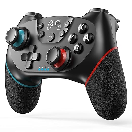 Upgraded Wireless Controller for Switch/Lite/OLED/Switch 2 Pro Controller for Switch Remote Joystick Gamepad Supports Wake up, Gyro Axis, Turbo, Dual Vibration and Screenshot Function